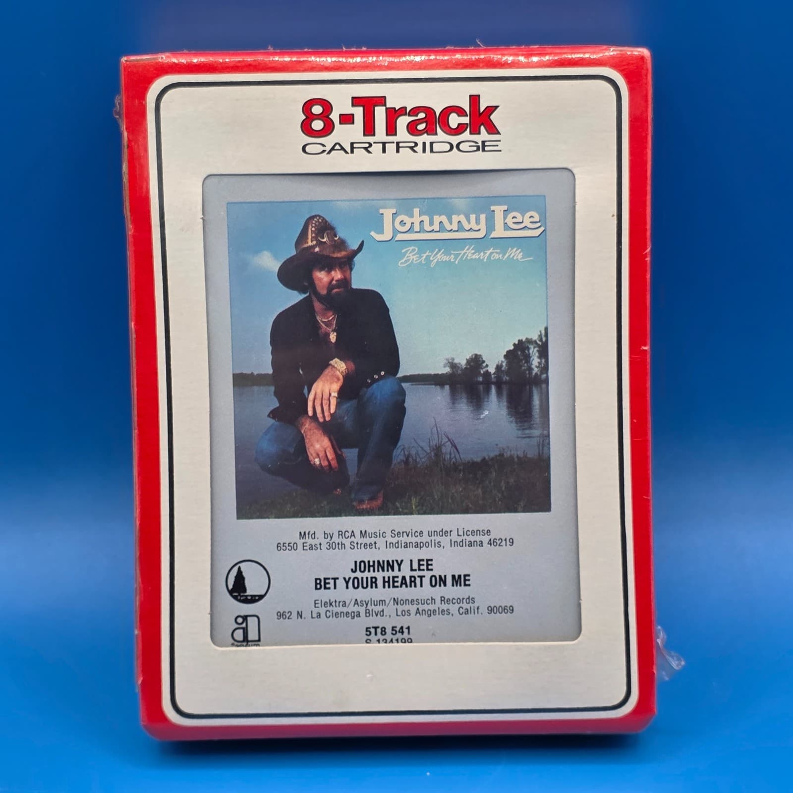 JOHNNY LEE BET YOUR HEART ON ME New Sealed 8-Track, 8 Track Cartridge