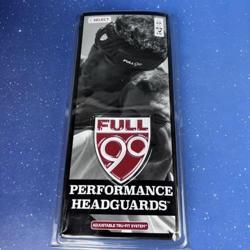 Full90 Sports Select Performance Futbol Soccer Headgear Case Black Large