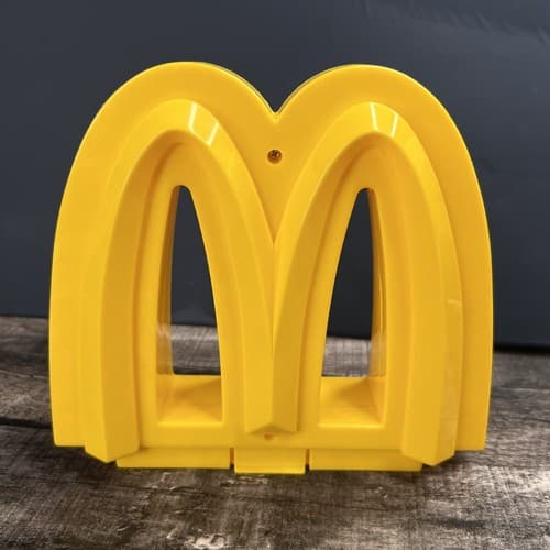 Vintage McDonalds M Sign Part Drive Thru Kitchen Playset Restaurant PlaySet