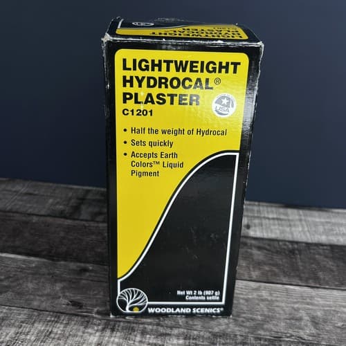 Woodland Scenics Lightweight Hydrocal Dry 1/2-Gallon C1201