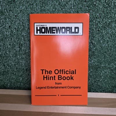 Vintage 1993 Gateway 2 II Homeworld The Official Hint Book Legend Entertainment
