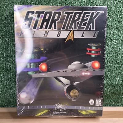 Star Trek Pinball (PC, Windows 95) New Sealed PC Big Box