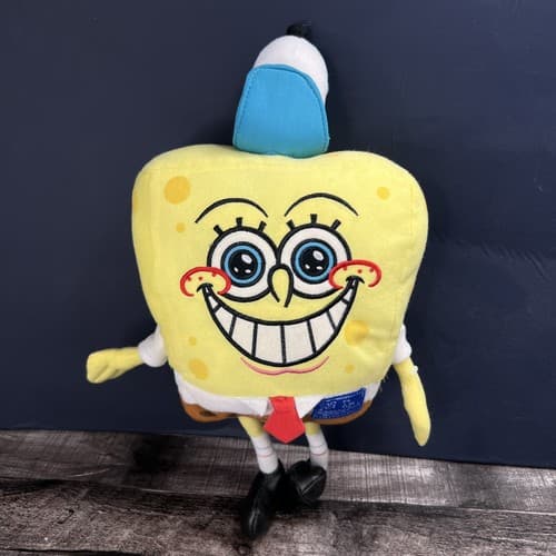Vintage 2002 Spongebob SquarePants Plush Nickelodeon Viacom Nanco 16"