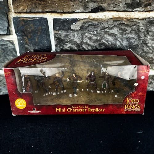 VTG 2002 Applause The Lord of the Rings The Two Towers 7 Mini Character Replicas