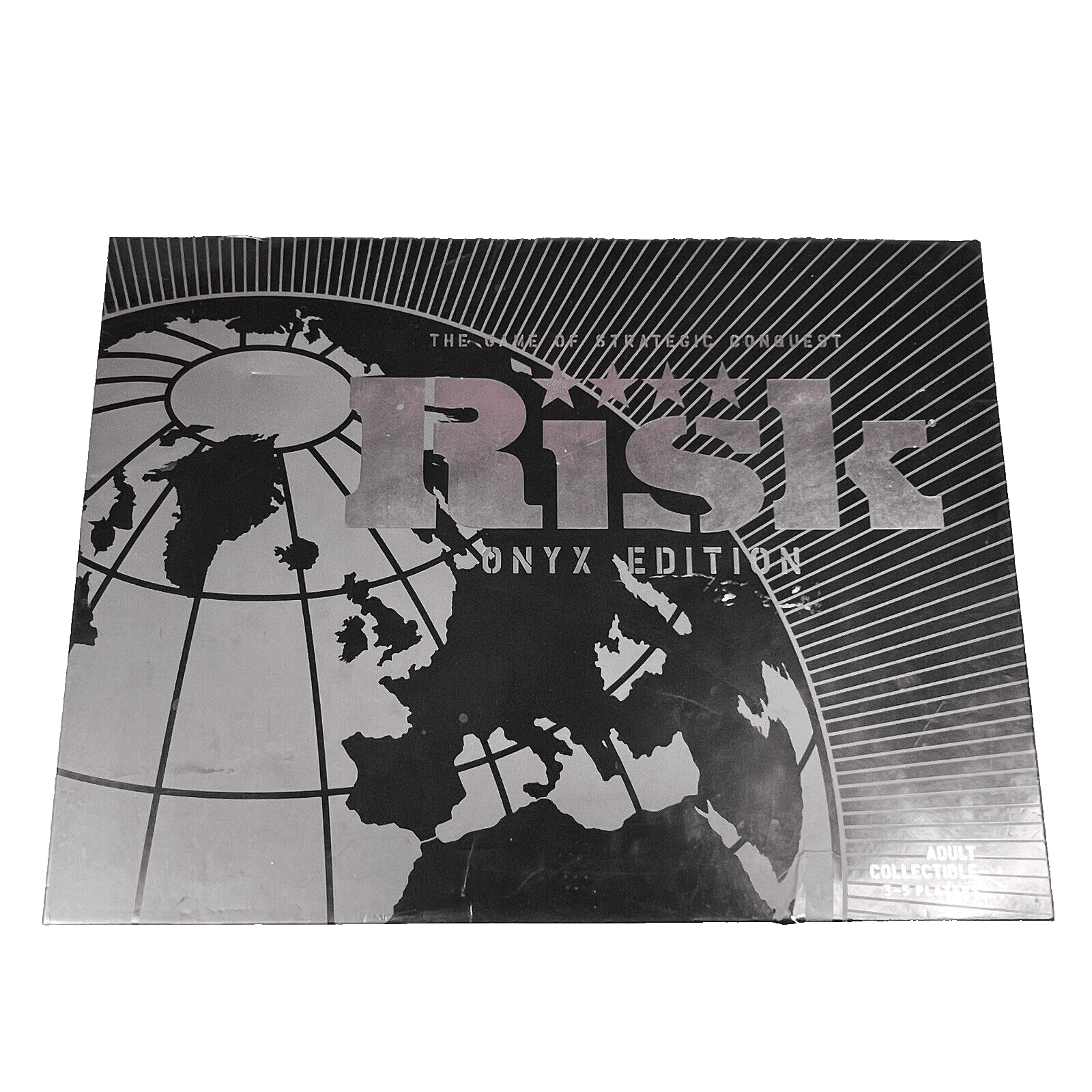 SPECIAL EDITION RISK ONYX EDITION BOARD GAME COMPLETE BOX
