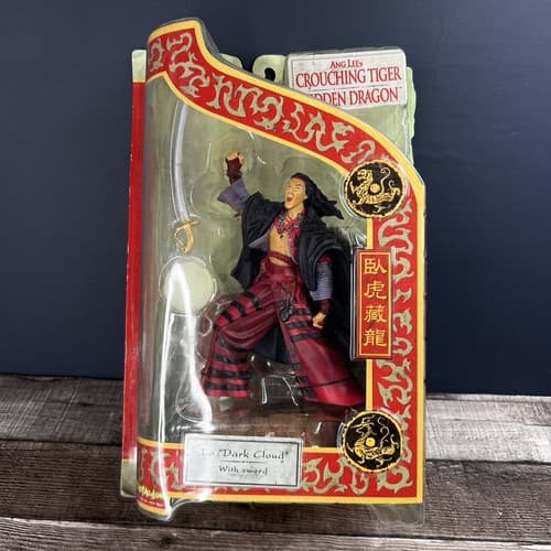 CROUCHING TIGER HIDDEN DRAGON Lo DELUXE 7" Action Figure (Art Asylum, 2001)