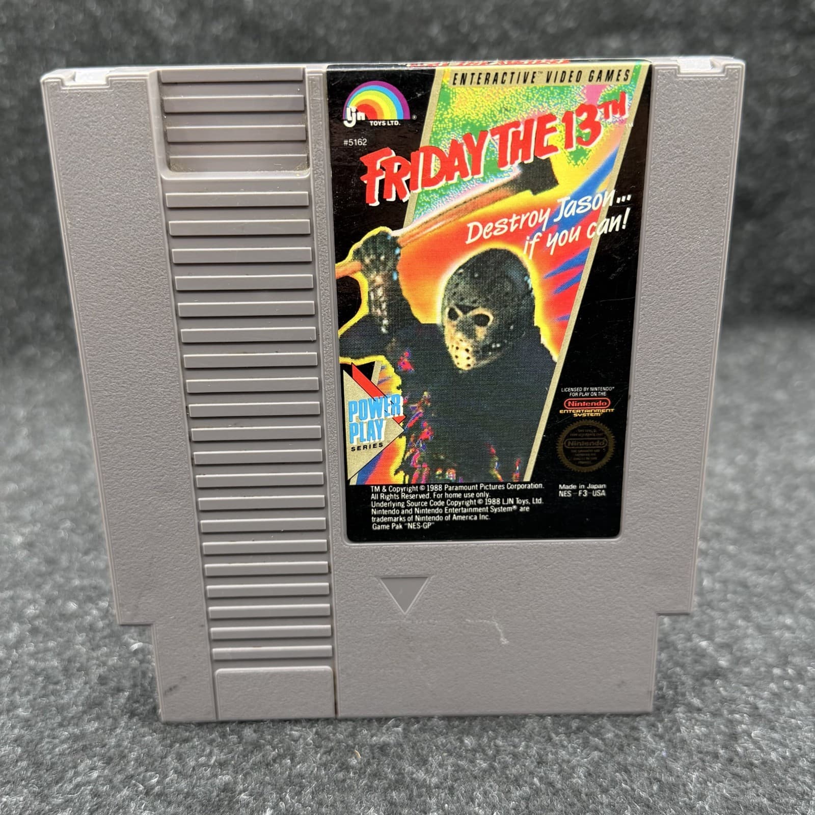 Friday the 13th (Nintendo NES, 1989) Cartridge Only