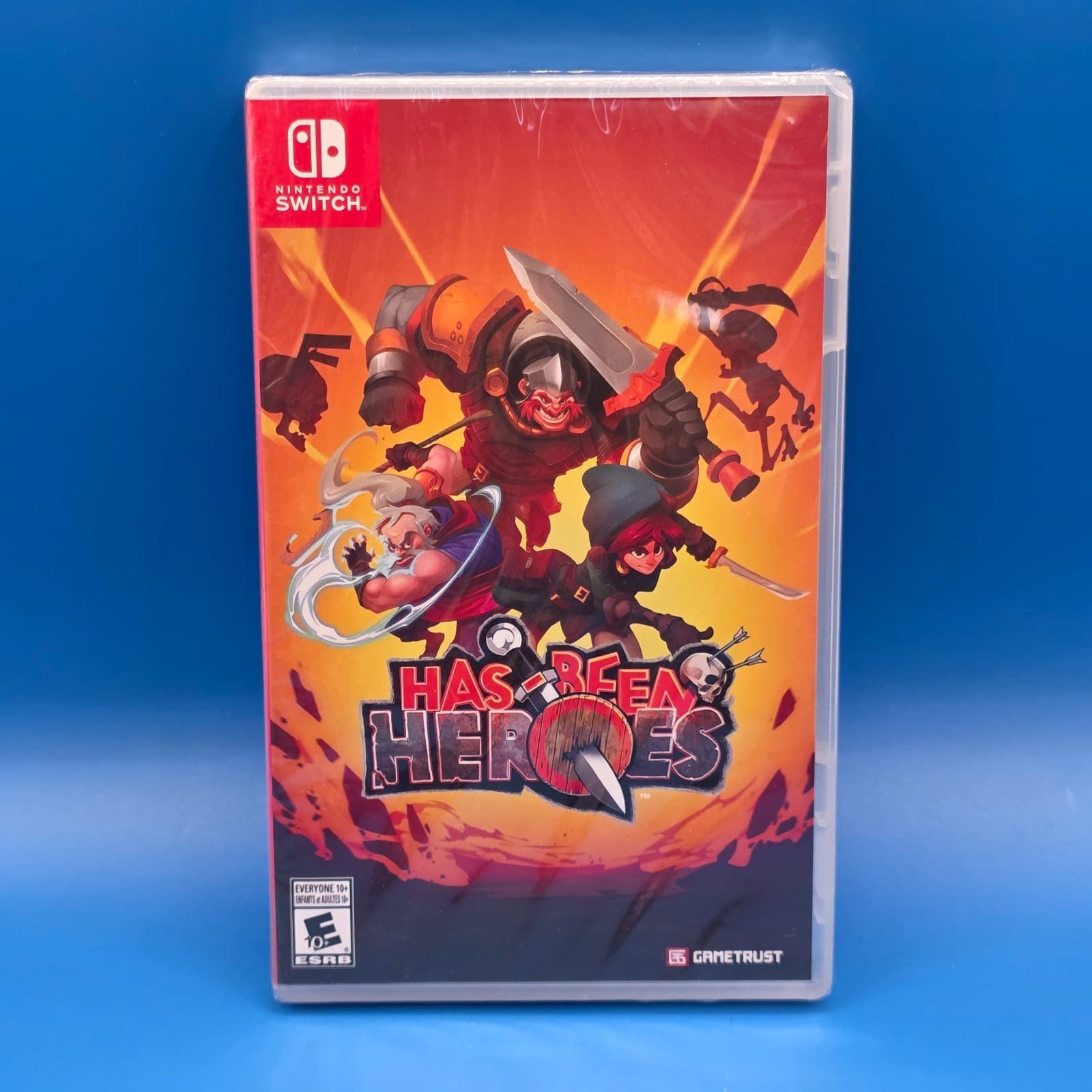 HAS-BEEN HEROES 🗡️ (Nintendo Switch, 2017) 💥 BRAND NEW FACTORY SEALED 🏹