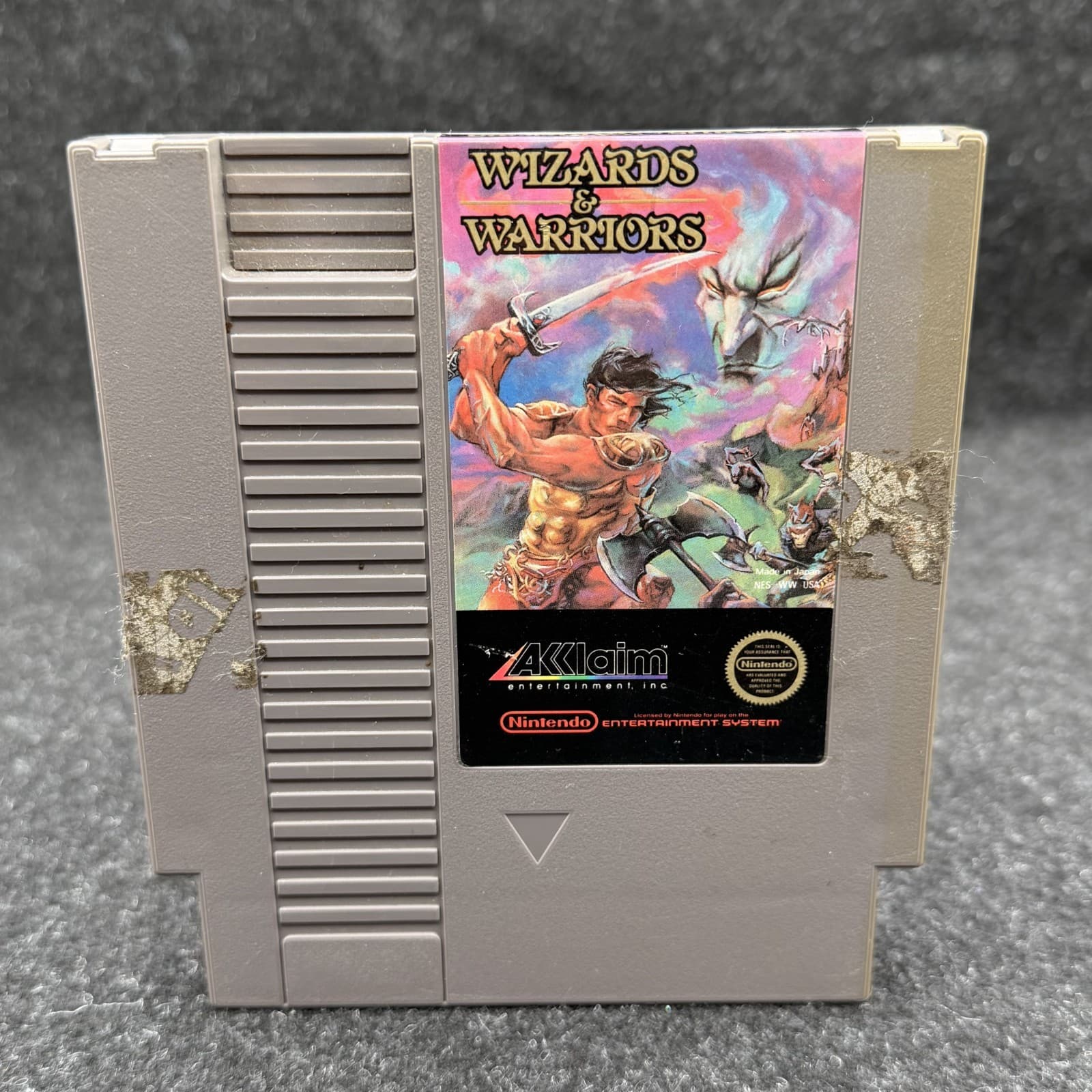 Wizards & Warriors Nintendo NES 5 Screw Cartridge Only