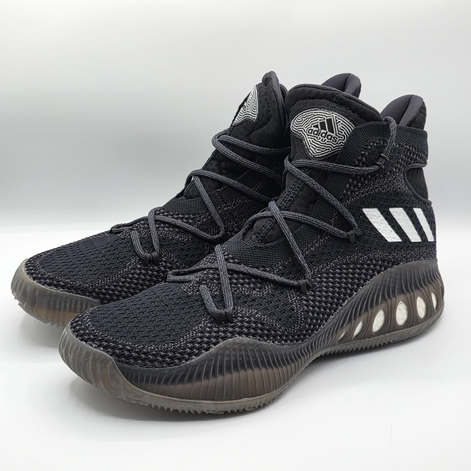 Adidas Crazy Explosive Primeknit B42404 Men's Size 12 Black & White