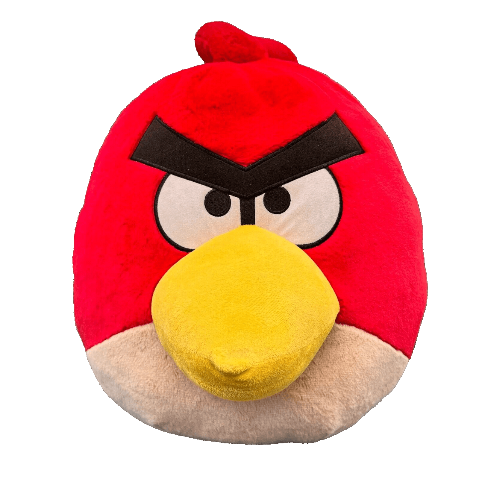 2010 ANGRY BIRD ORIGINAL RED ANGRY BIRD 24" PLUSH NO SOUND RARE