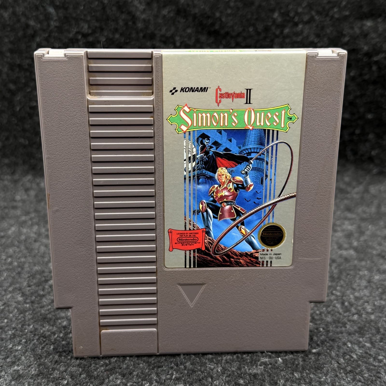 Castelvania II Simon's quest NES - CARTRDIGE ONLY - TESETED WORKING