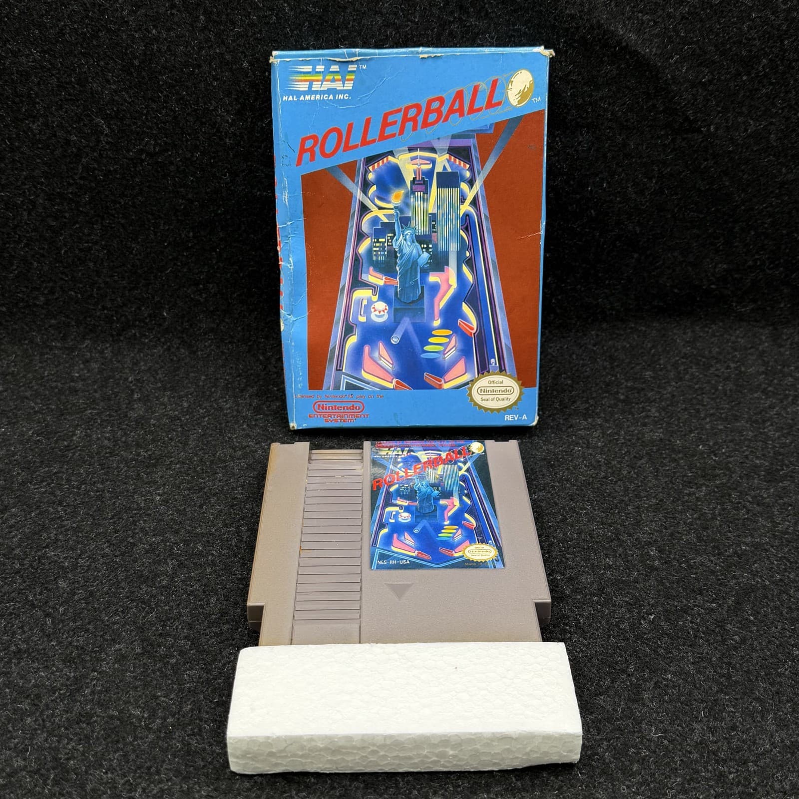 Rollerball - Nintendo Entertainment System NES BOX AND GAME ONLY NO MANUAL