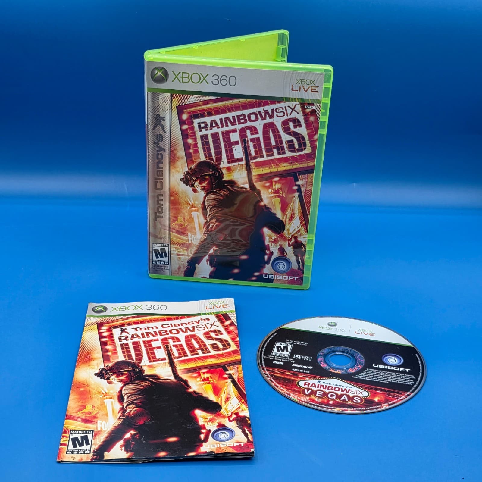 Rainbow Six Vegas Xbox 360 CIB Complete Tested & Working