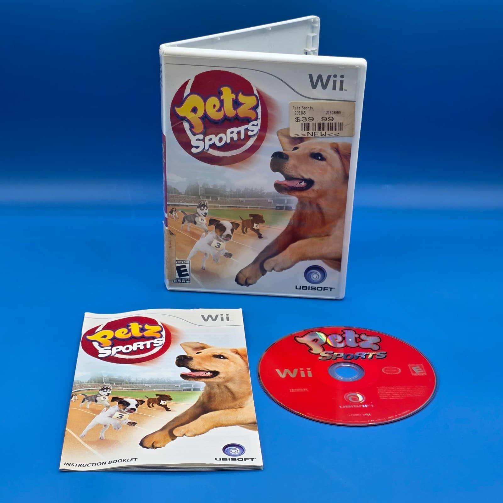 Petz Sports (Nintendo Wii) Case & Manual - CIB