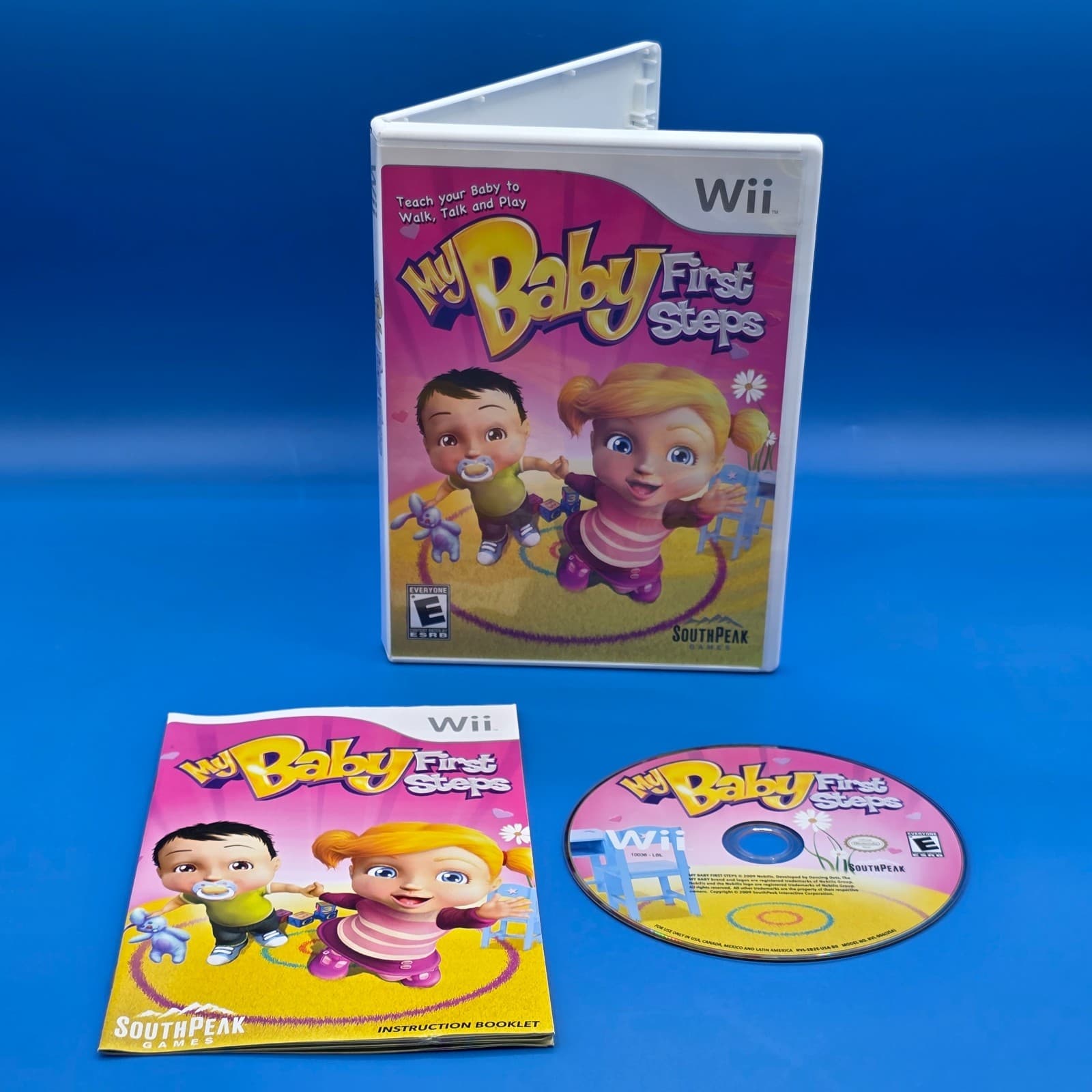My Baby First Steps - Nintendo Wii CIB 20