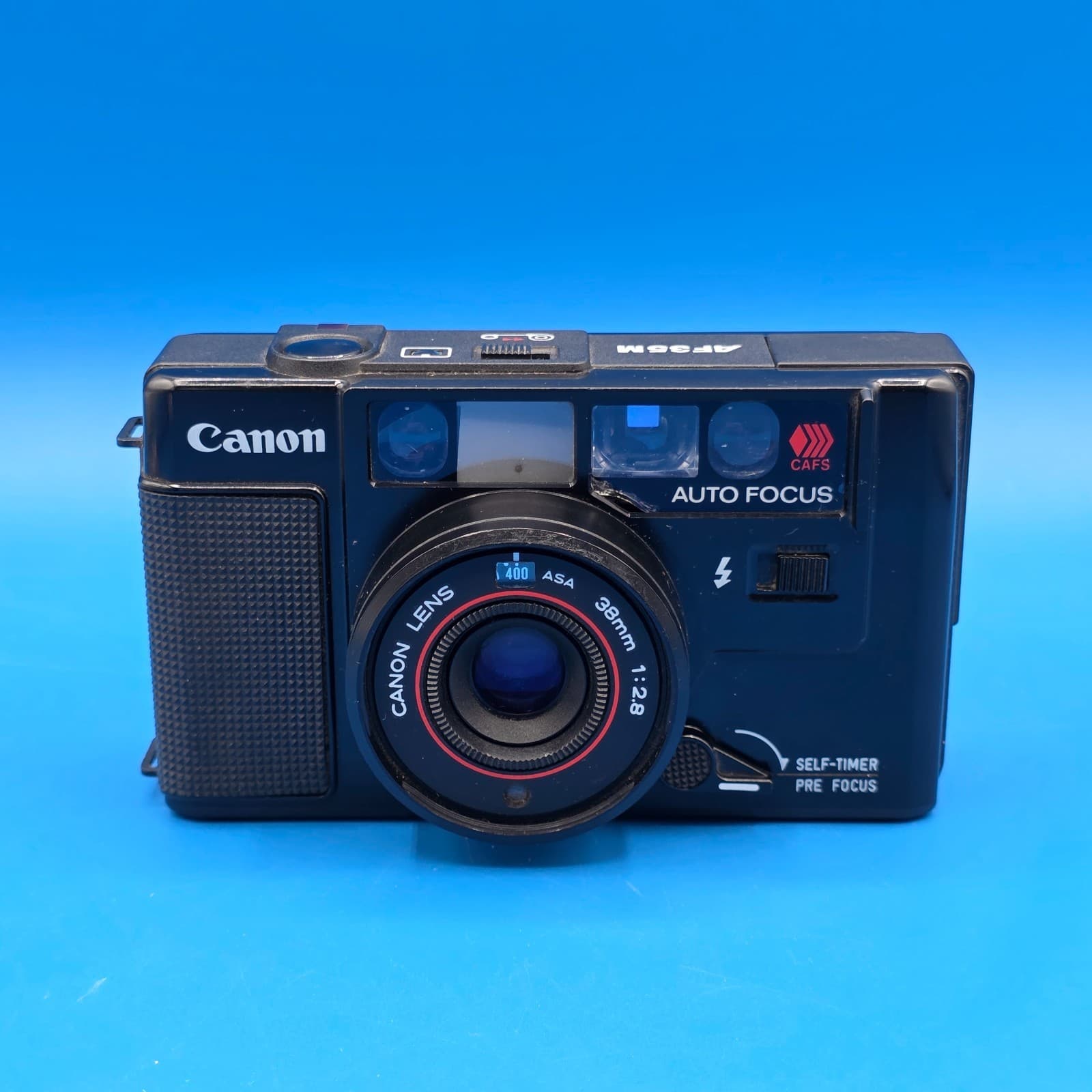 *FLASH DOES NOT WORK* Canon Sure Shot AF35M Autoboy 35mm Film Camera 38mm 1:2.8