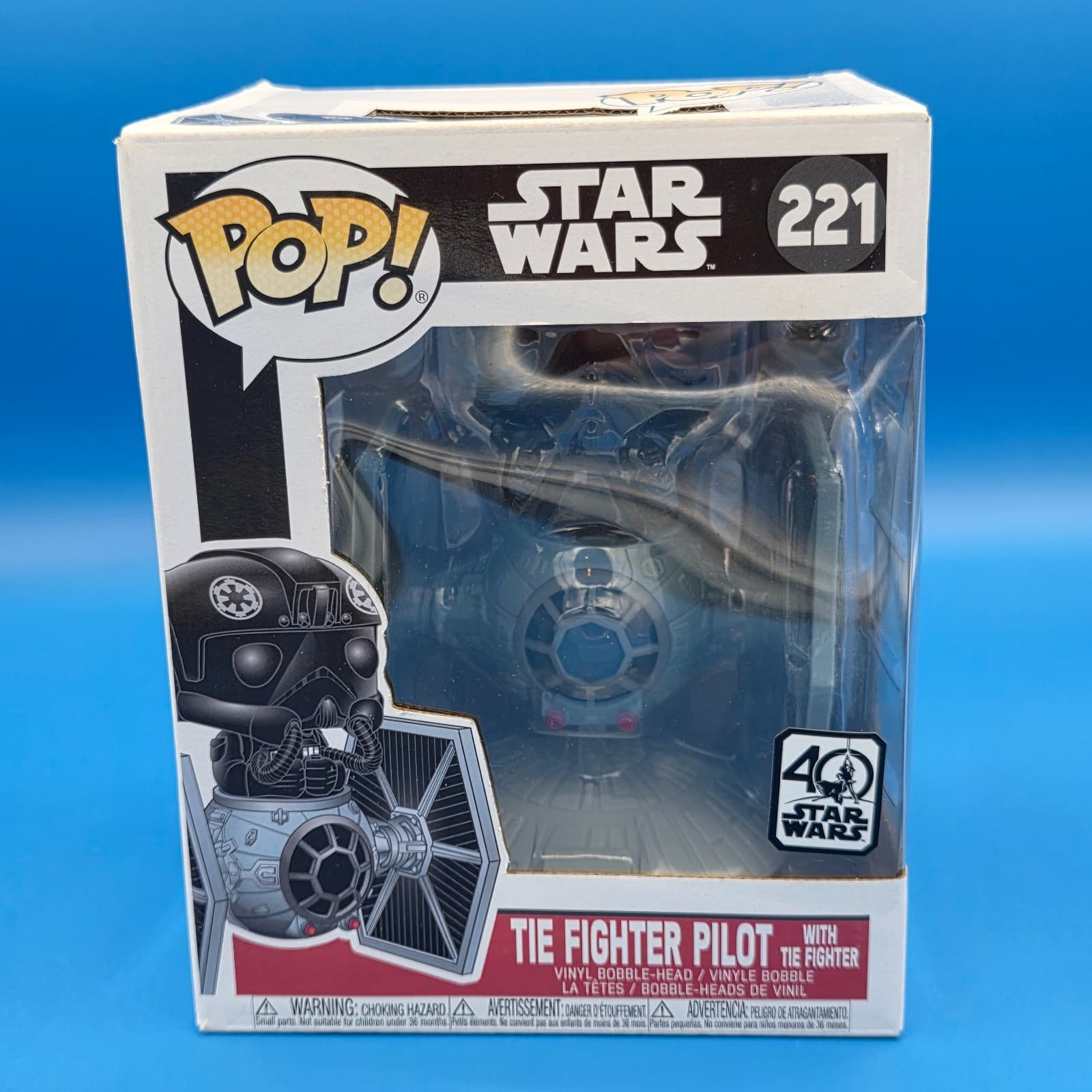 Funko Pop Star Wars #90 Tie Fighter Pilot Red Stripe Smugglers Bounty