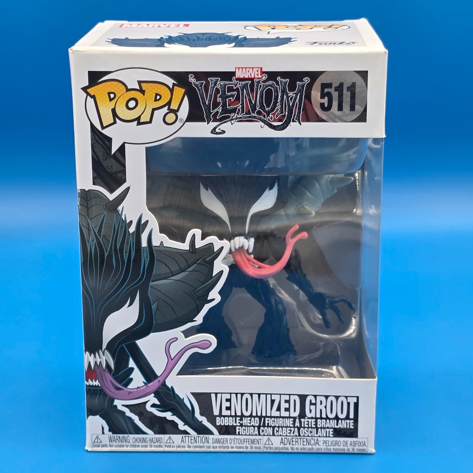Funko Pop! Venomized Groot 511 Marvel Comics Vinyl Figure Toy Merch Superhero