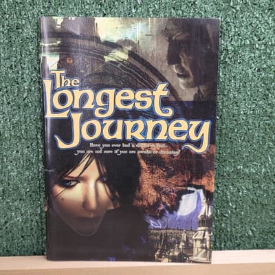 Vintage The Longest Journey PC Manual Only