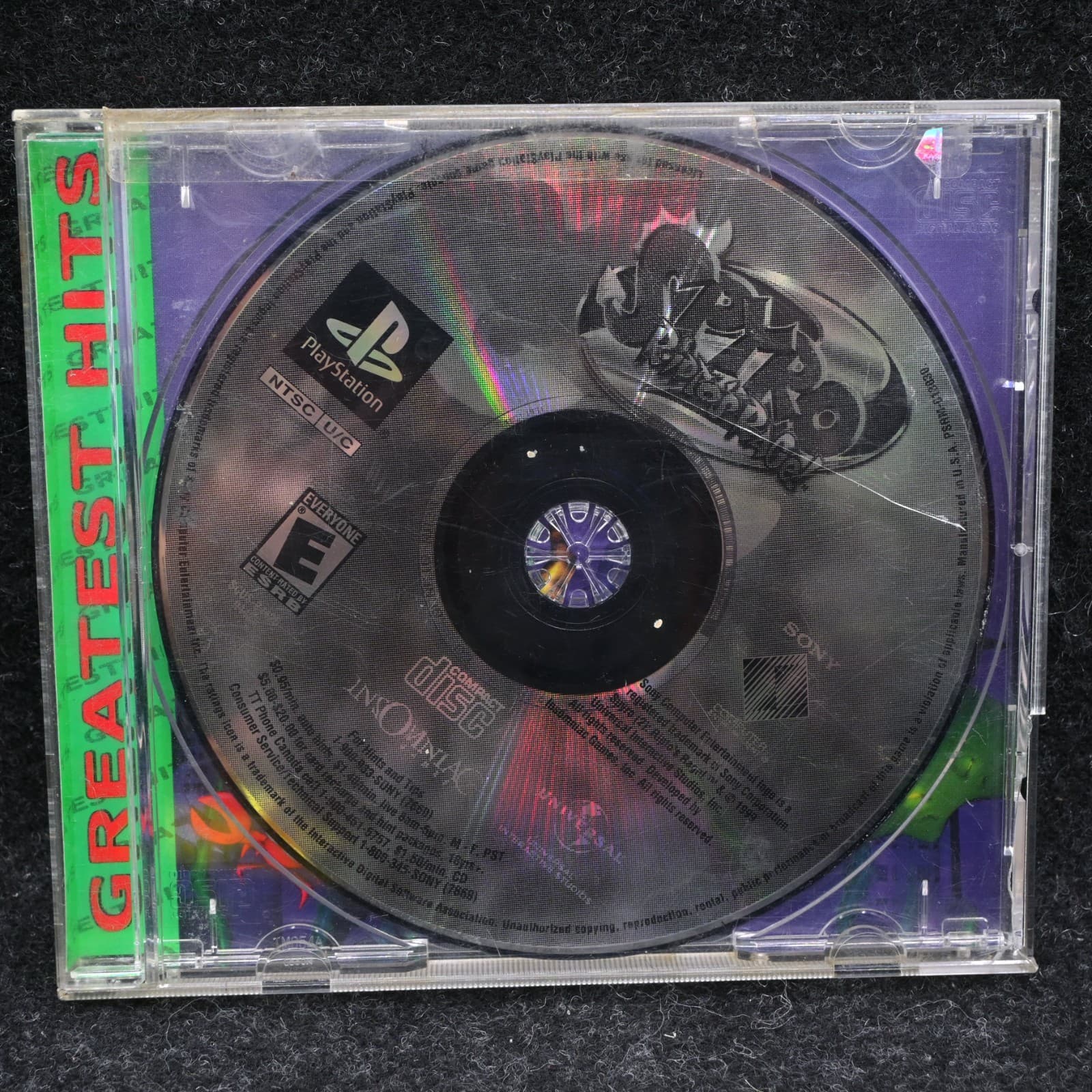 Spyro Ripto's Rage (Sony PlayStation 1 PS1, 1999) Disc Only, Tested
