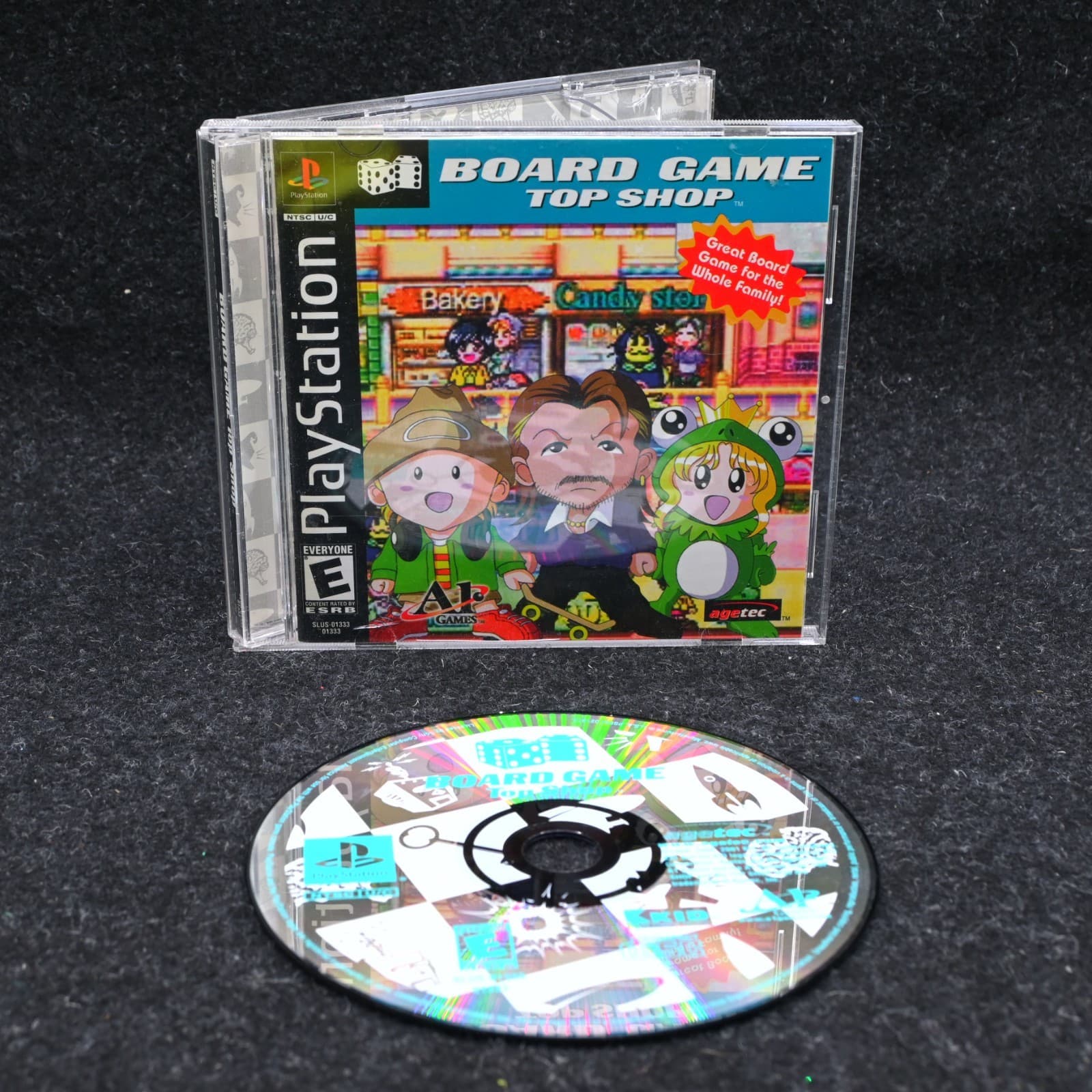 Board Game Top Shop (Sony PlayStation 1, PS1 / PSX) – CIB Complete w/ Manual