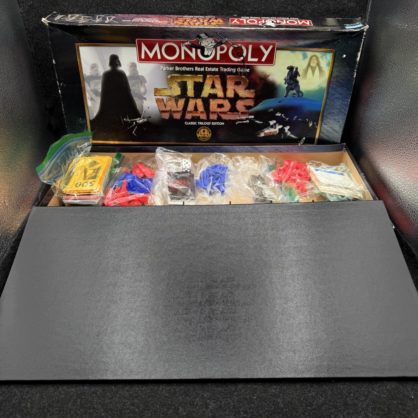 Monopoly Star Wars Classic Trilogy Edition Not Complete 1997