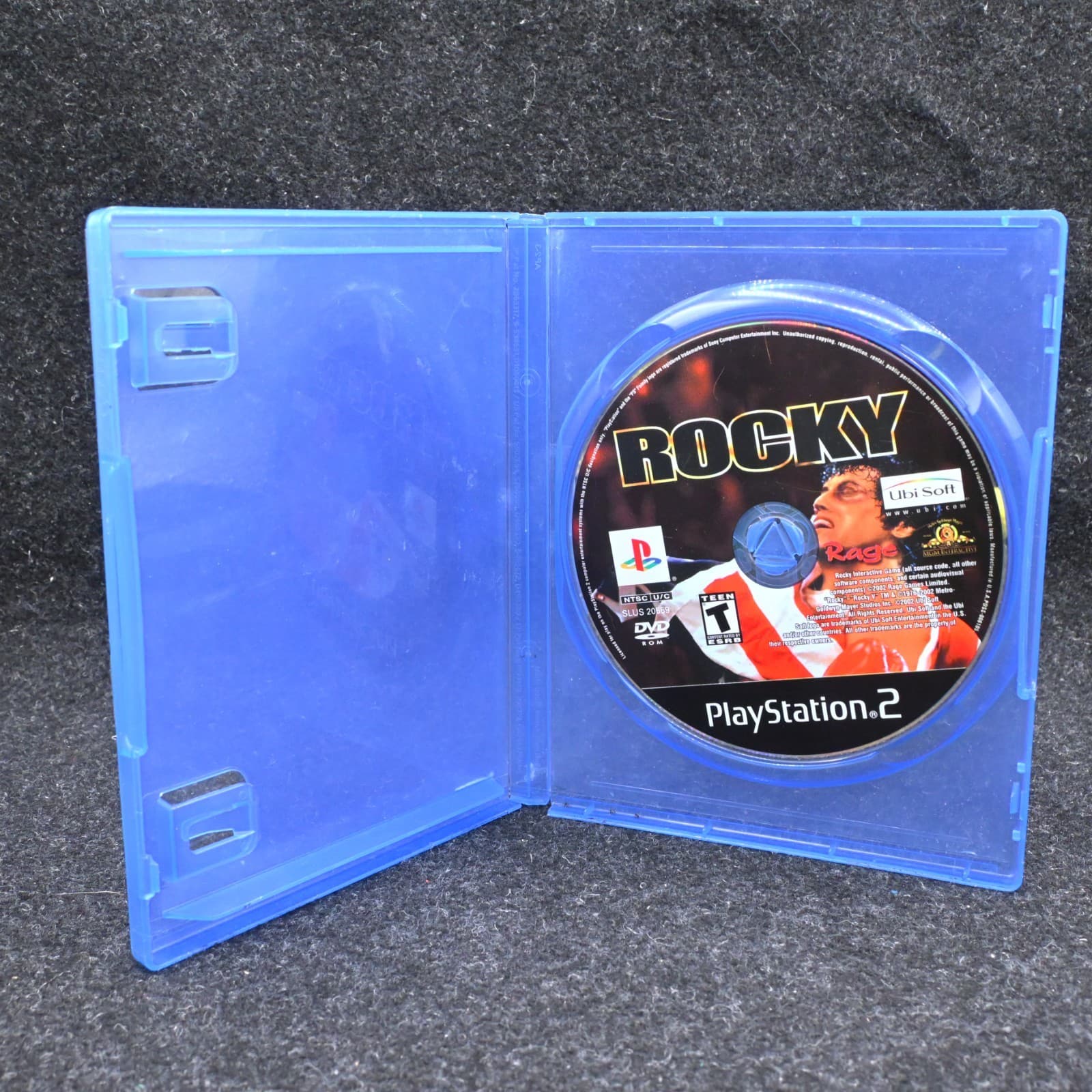 Rocky (Sony PlayStation 2 PS2, 2002) DISC ONLY - TESTED WORKS