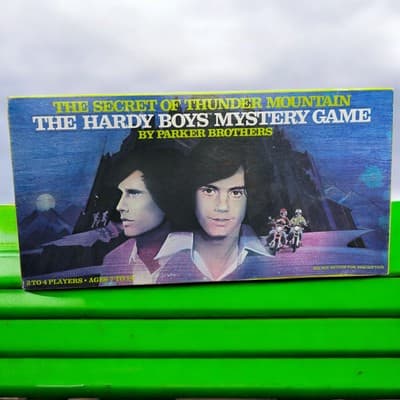 UNPUNCHED 1978 The Hardy Boys Mystery Board Game Parker Brothers Complete