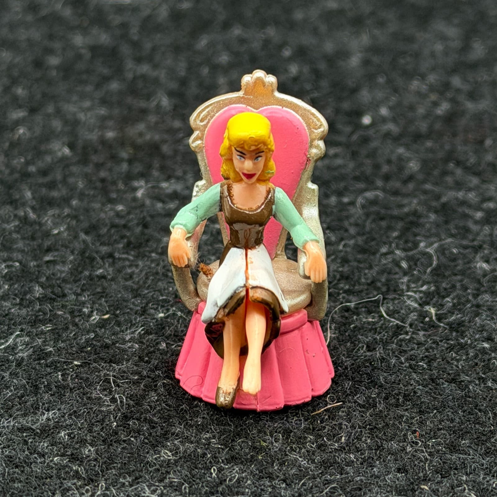 Vintage Polly Pocket Bluebird Cinderella Wedding Palace Cinderella Figure
