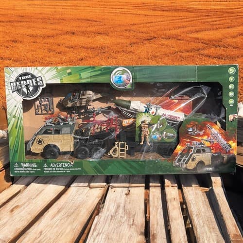 2009 Toys R Us True Heroes Rocket Hauler Military Playset #354702 - New