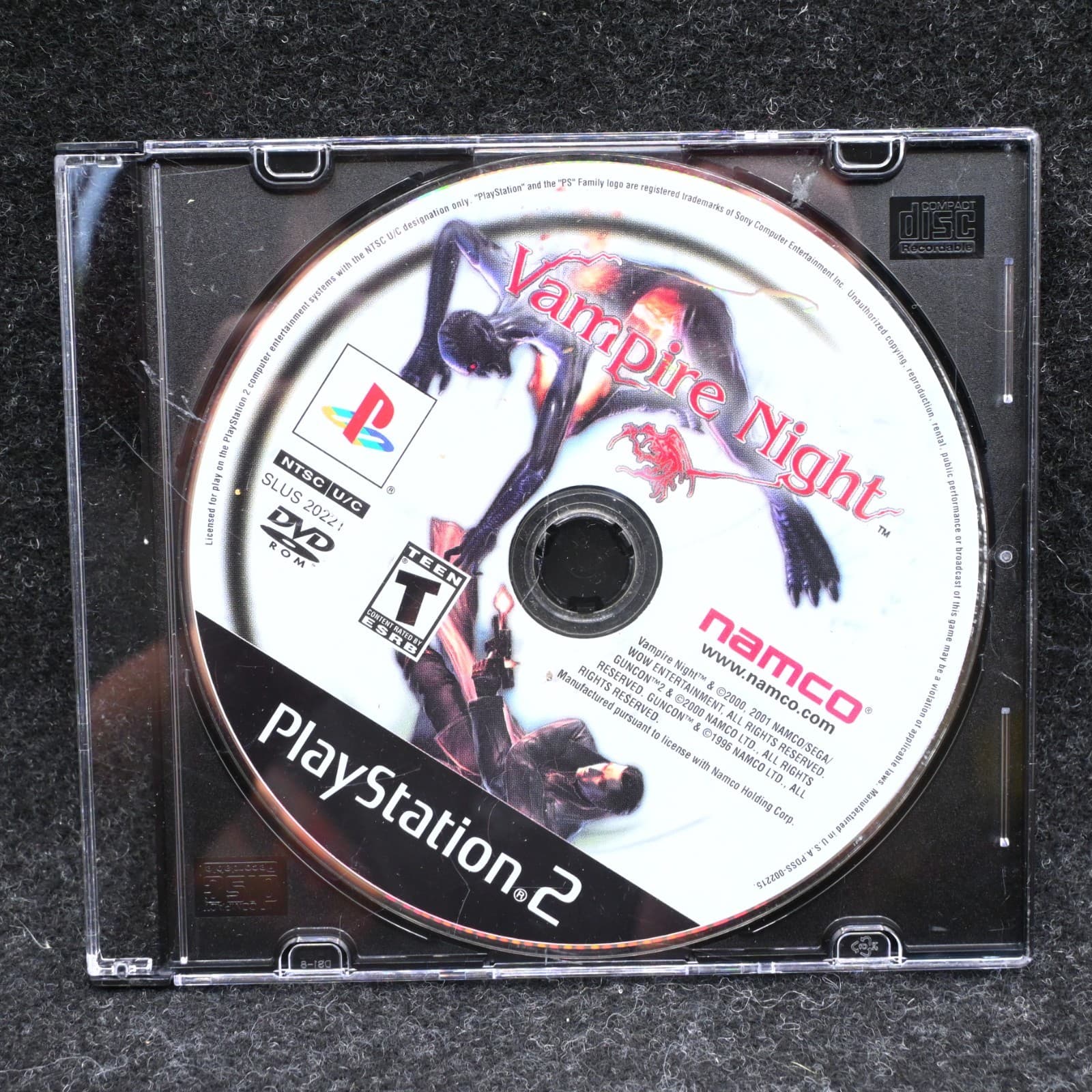Vampire Night - Sony PlayStation 2, 2001 | Disc Only | Tested