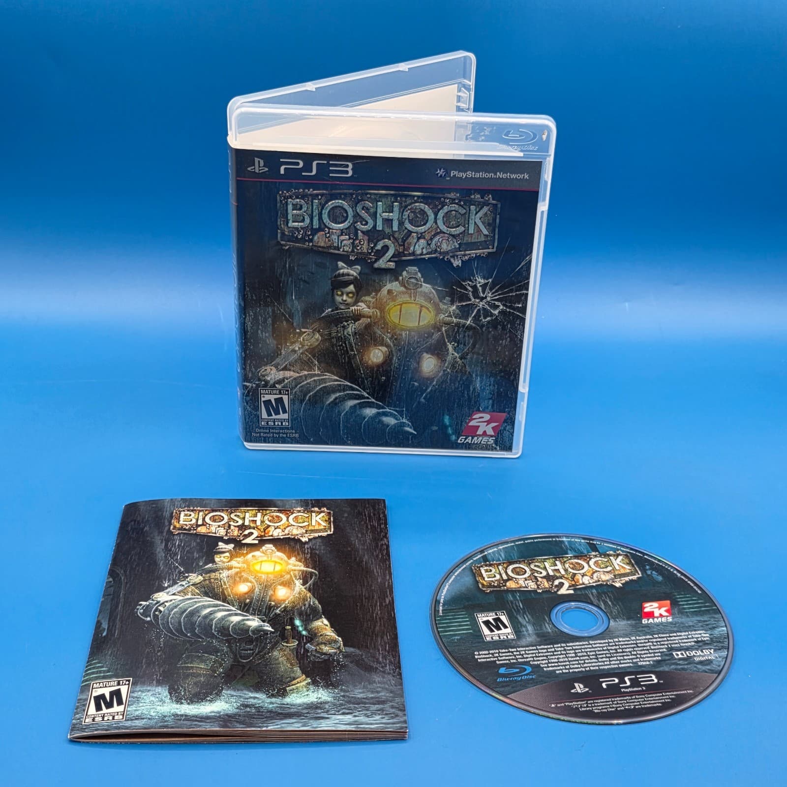 BioShock 2 (Sony PlayStation 3, 2010) PS3 Complete, CIB Tested