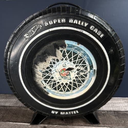 Vintage 1968 Hot Wheels Super Rally Case by Mattel 12 Car Case