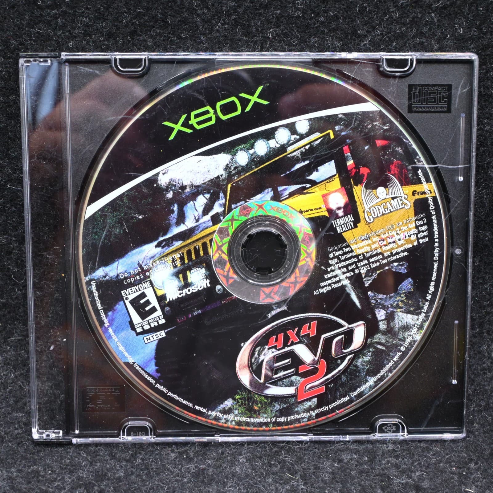 4x4 EVO 2 (Microsoft Xbox) Disc Only Tested Working