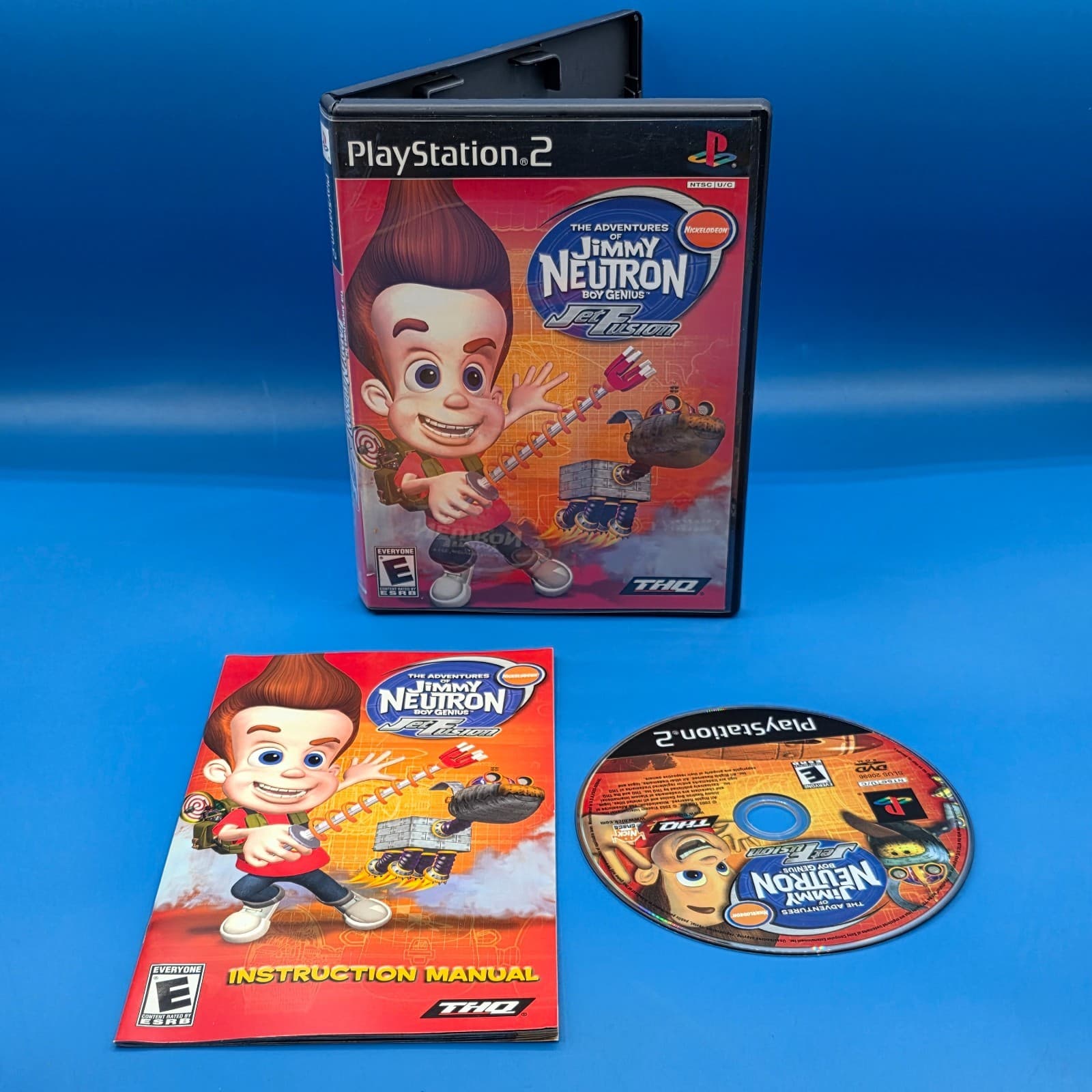 Adventures of Jimmy Neutron Boy Genius: Jet Fusion (PS2, 2003) CIB