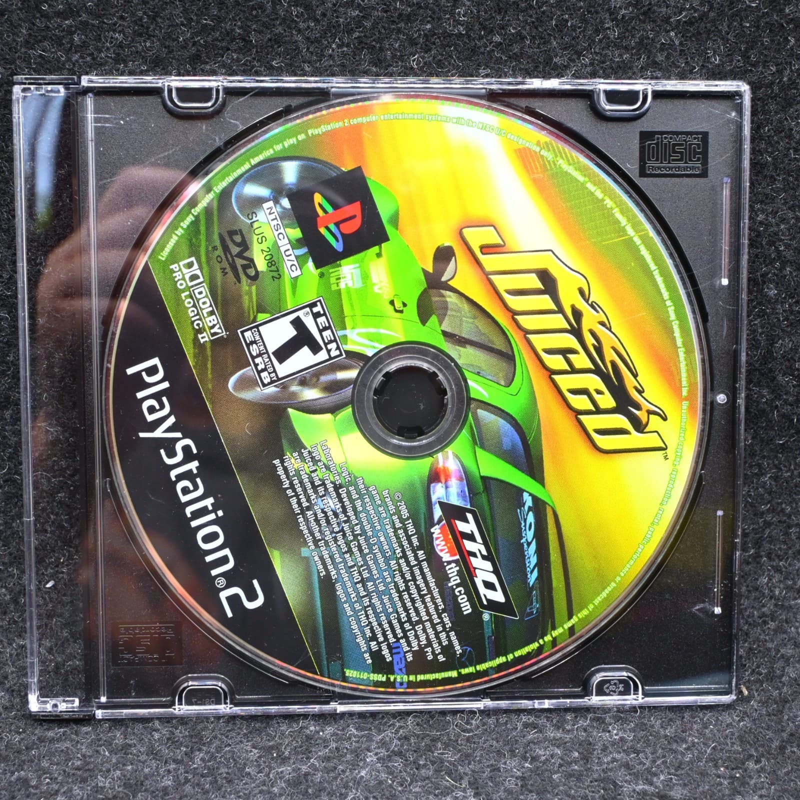 Juiced - Loose Sony PS2 Playstation 2 Disc