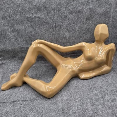 Mid-Century Modern Jaru Modernist Ceramic Reclining Figure, 1976