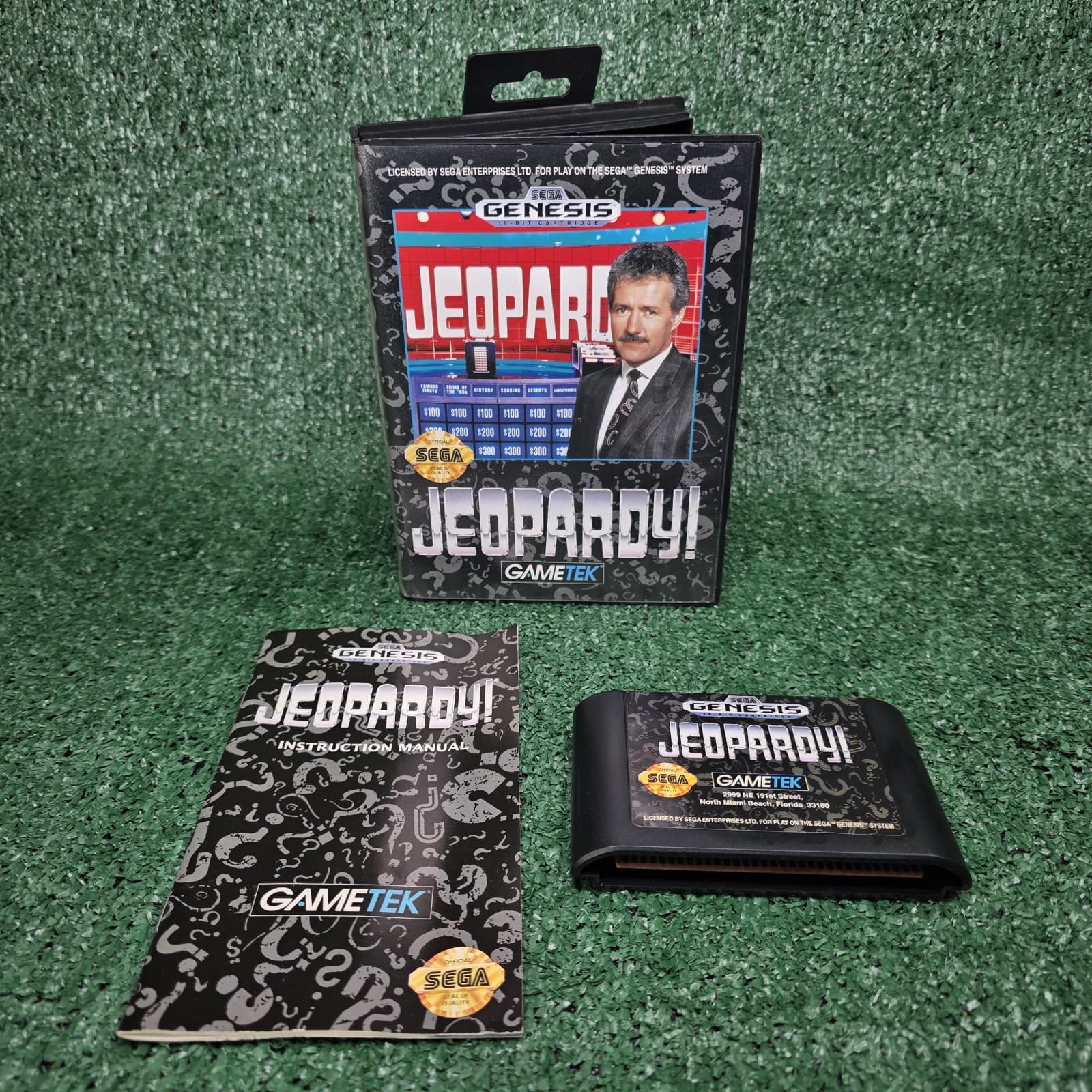 Jeopardy (1992) for the Sega Genesis - CIB