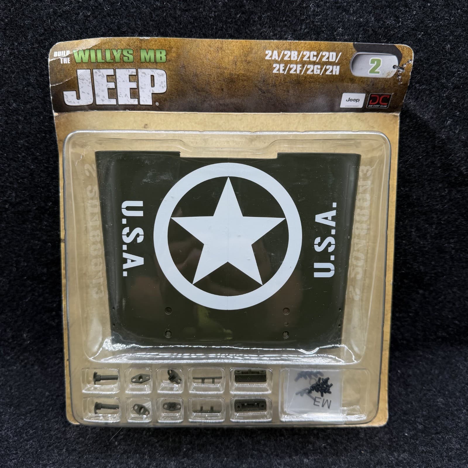 Build The Willys MB Jeep USA Part 2 Brand New Sealed - NIP Eaglemoss Ltd Diecast