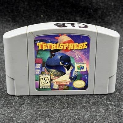 Tetrisphere (Nintendo 64 N64) Tested - Authentic