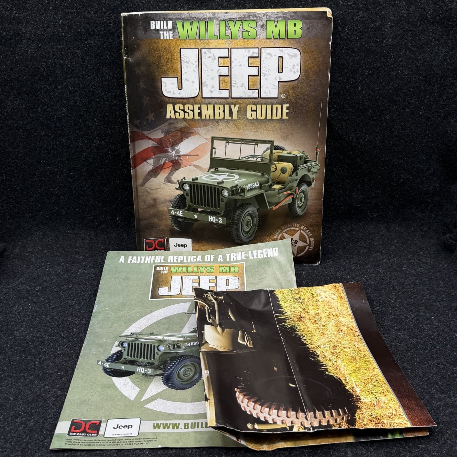 Eaglemoss BUILD THE WILLYS MB JEEP Assembly Guide