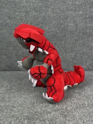 2014 Pokemon Center Japan 10” Groudon Plush Legendary Pokemon Nintendo Rare Fire