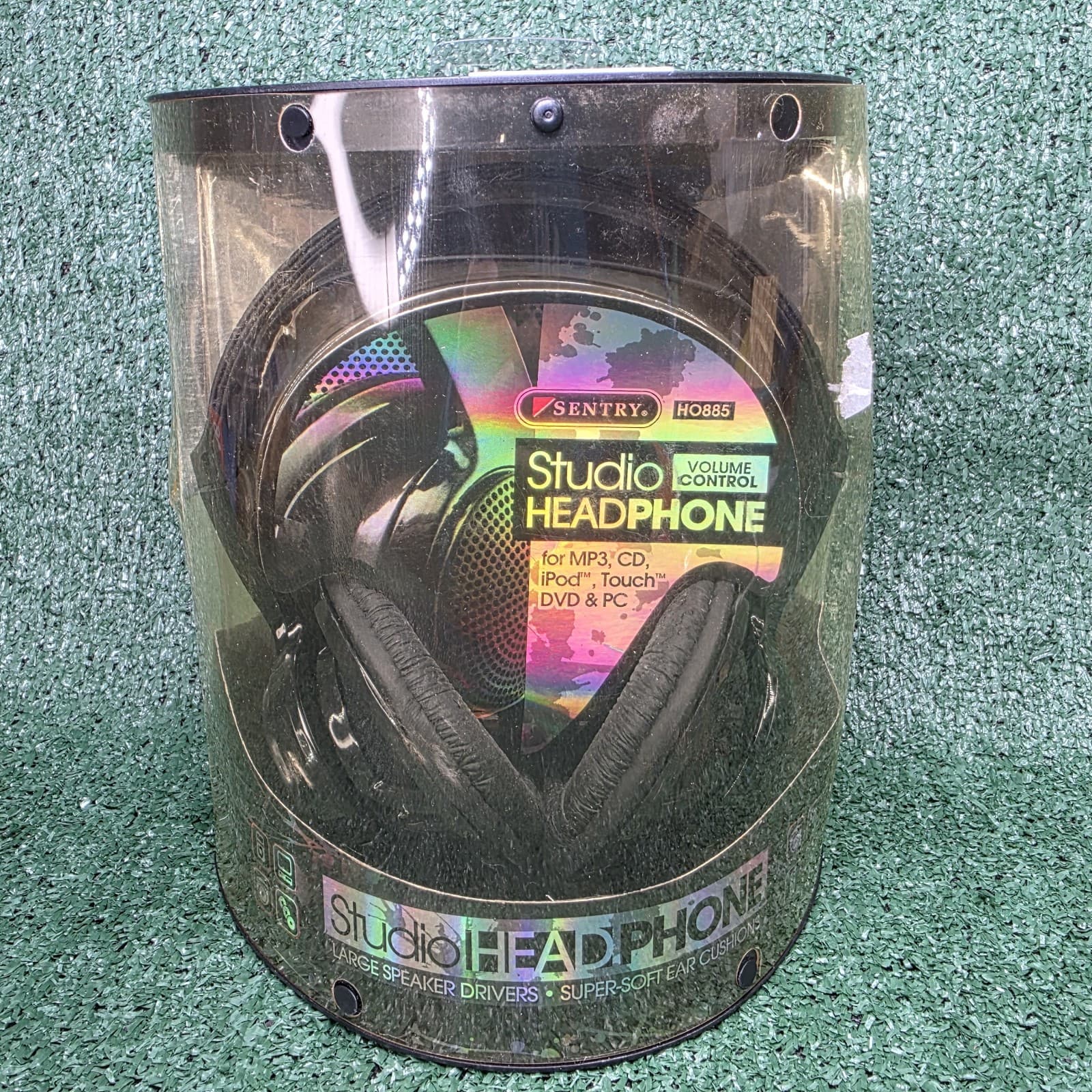 Sentry HO885 Studio Wired Stereo Headphones Professional Series- CD, MP3 SEALED
