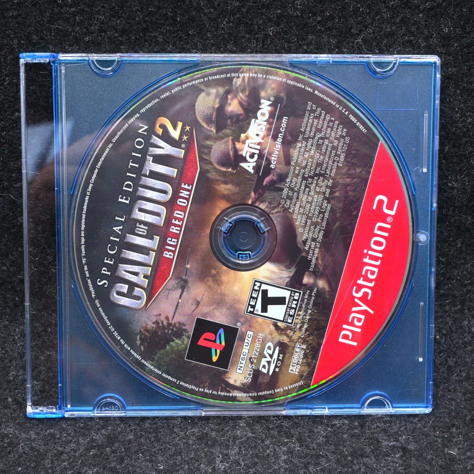 Call of Duty 2: Big Red One Special Edition Greatest Hits (PlayStation 2, 2006)