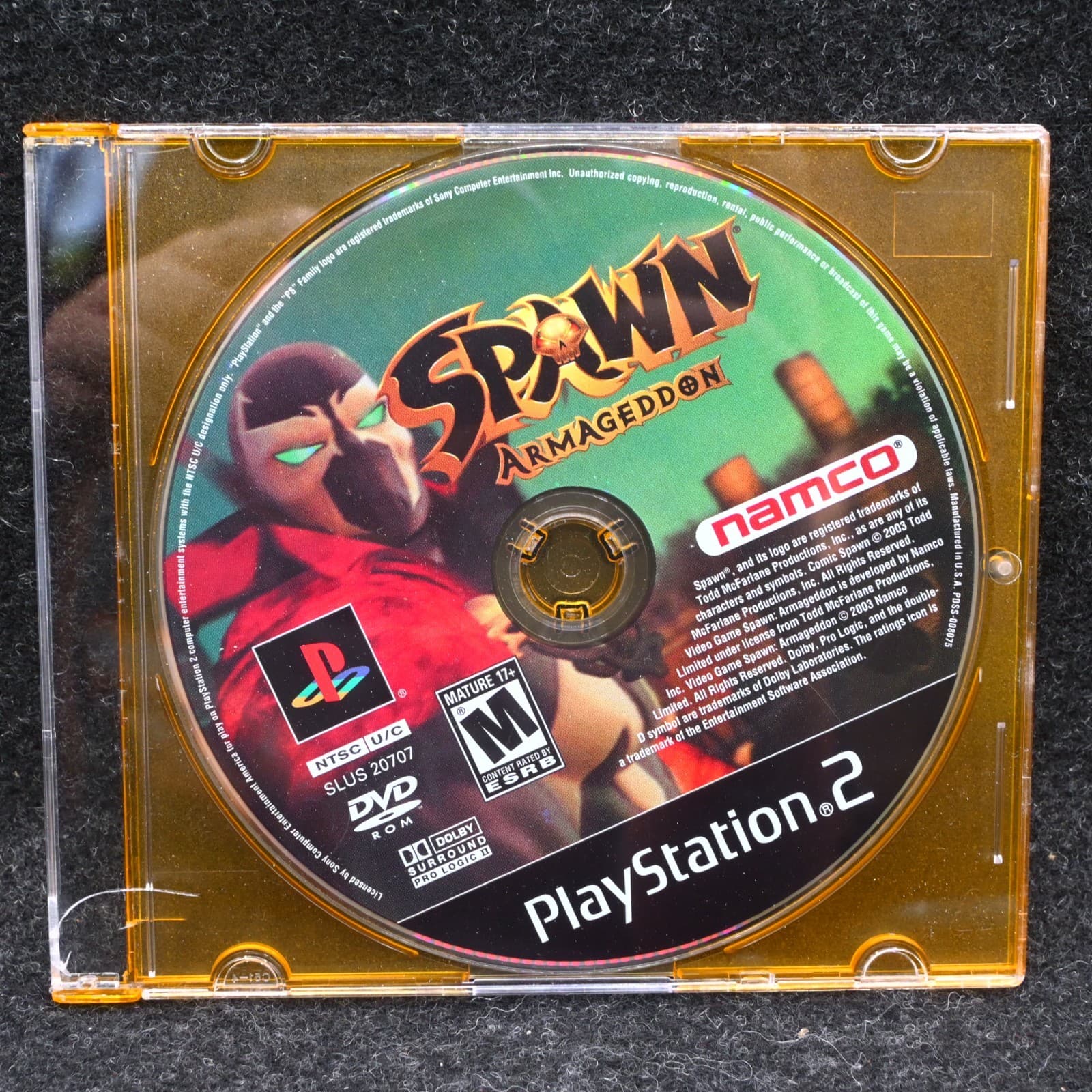 Spawn Armageddon (Playstation 2) PS2 Disc Only