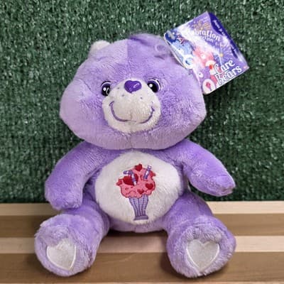 2005 Jakks Pacific Care Bear Celebration Collection Share Bear Plush