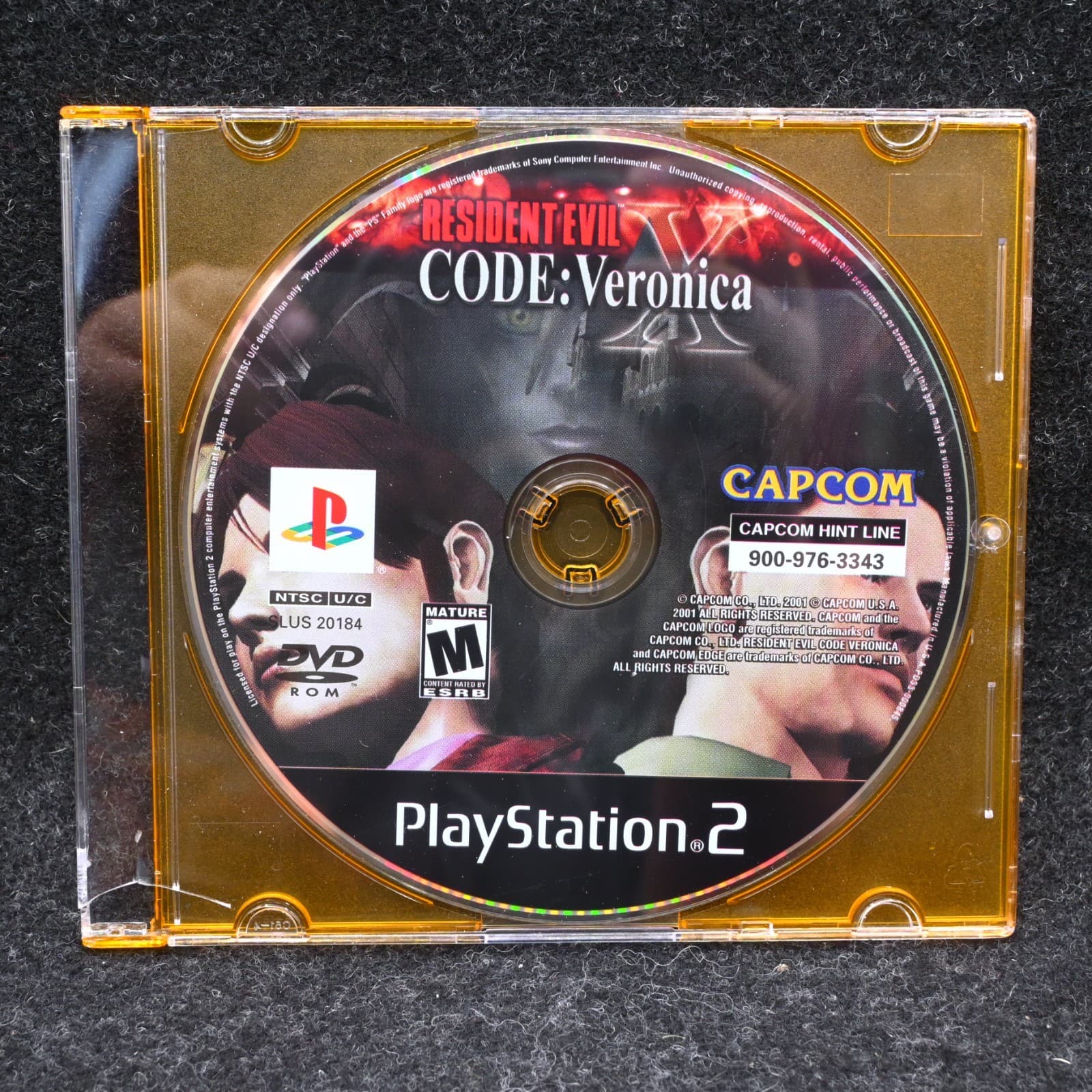 Resident Evil Code: Veronica X - Sony PlayStation 2 / PS2 - Disc Only