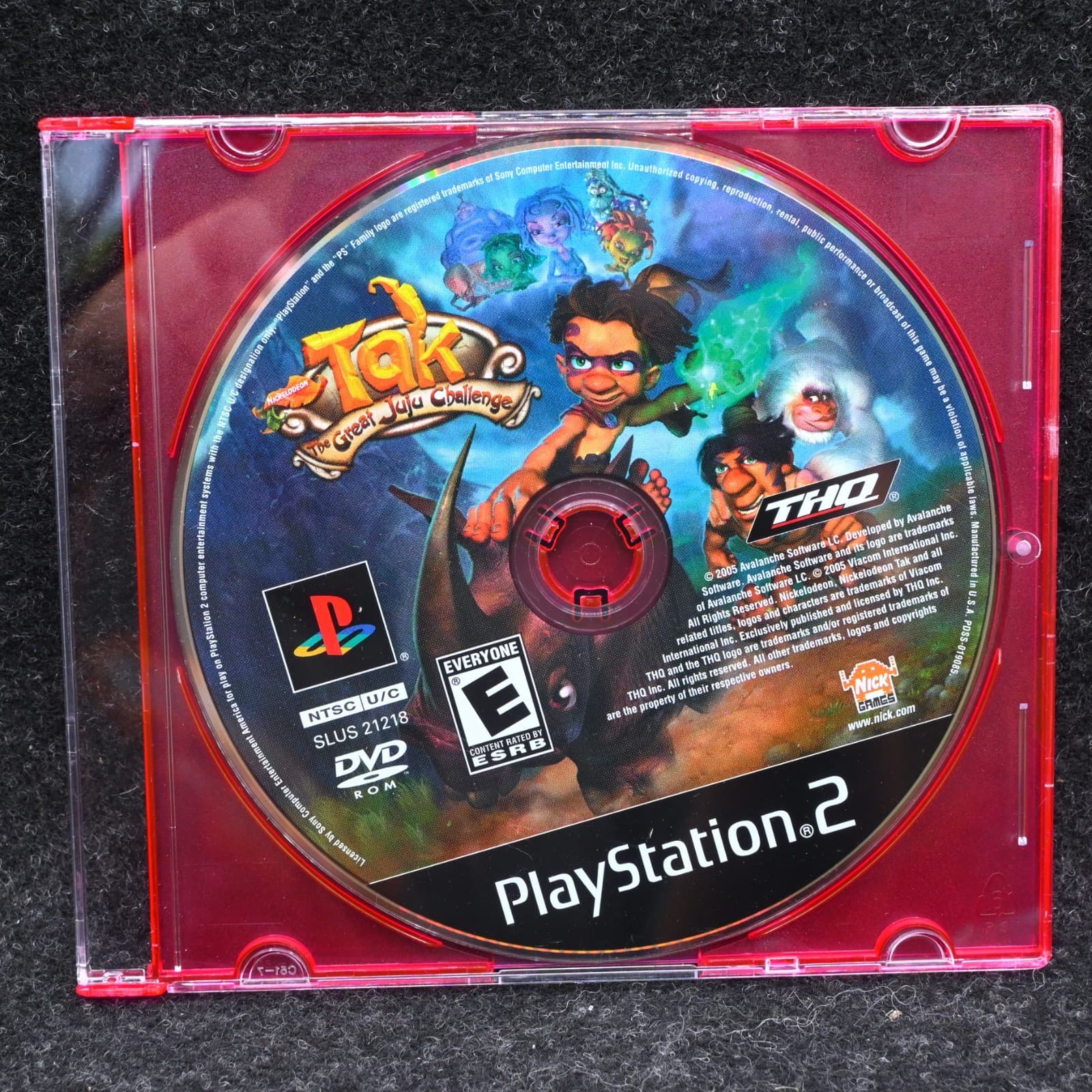Tak: The Great Juju Challenge (Sony PlayStation 2, 2005) PS2 DISC ONLY Tested