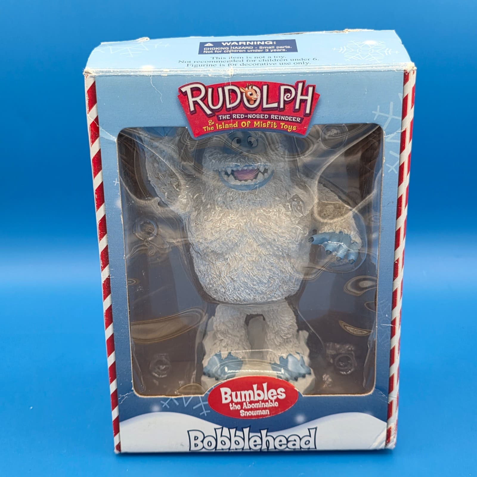 Bumble The Abominable Snow Monster Rudolph The Red Nose Reindeer BOBBLEHEAD
